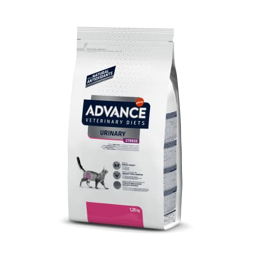 Advance Veterinary Diets Urinary Stress, Pienso para Gatos para la Protección de las vías urinarias, 1,25kg