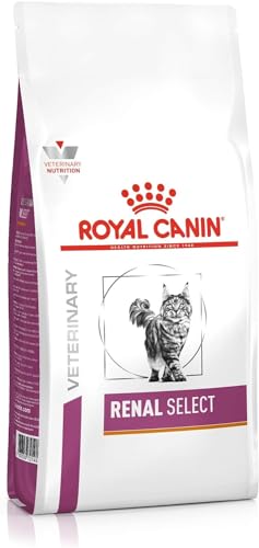 Royal Canin Veterinary Renal Select | 4 kg | Alimento dietético Completo para Gatos | Puede Ayudar a Mantener la función renal en la insuficiencia renal crónica