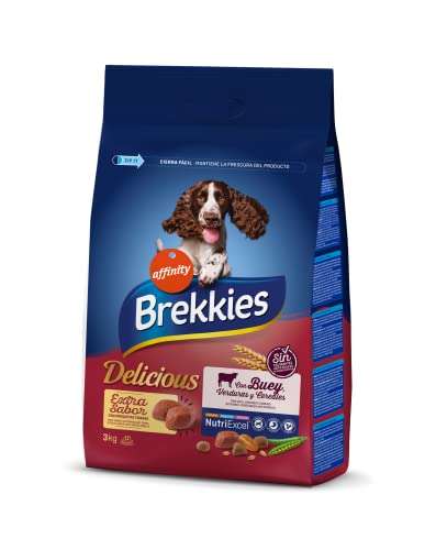 Brekkies Dog Croquetas Tiernas para Perros, 3kg