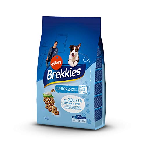Brekkies Pienso para Perros Junior con Pollo - 3 kg