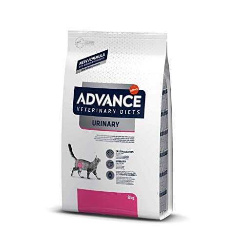 Advance Veterinary Diets Urinary, Pienso para Gatos para la Protección de las vías urinarias, 8kg