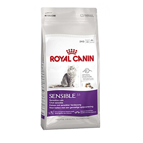 ROYAL CANIN Sensible Cat Alimentos secos para gatos adultos equilibrados y completos alimentos para gatos 2 kg