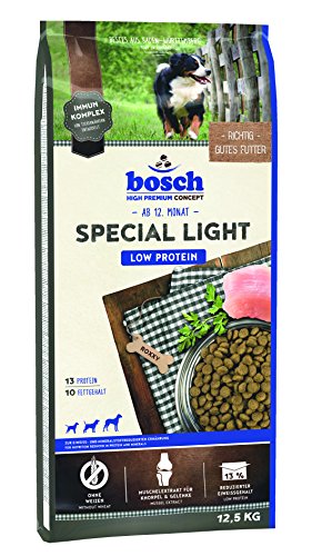 bosch HPC Special Light | Alimento seco para una dieta baja en proteínas y minerales | 1 x 12,5 kg
