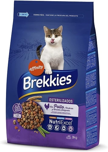 Pienso para gatos esterilizados Brekkies