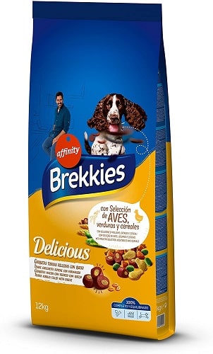 Pienso para perros Brekkies Delicious adulto