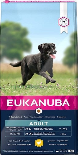 Alimento seco Eukanuba para perro adulto para raza grande