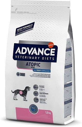 Pienso para perros Advance Veterinary Diets Atopic Mini con trucha