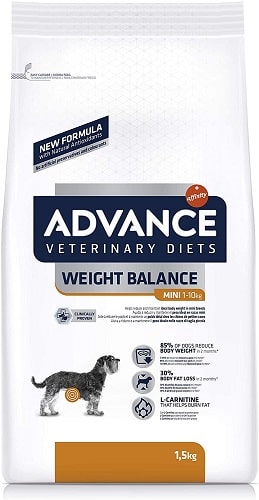 Pienso para perros Advance Veterinary Diets Weight Balance Mini
