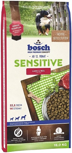 Pienso para perros Bosch HPC Sensitive con cordero y arroz