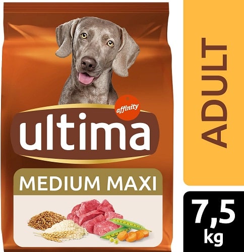 Alimento seco para perros Ultima Medium Maxi Adult