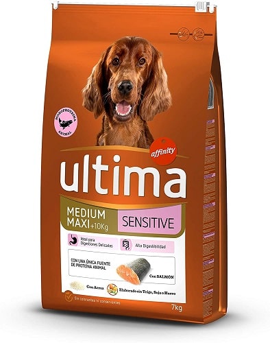 Pienso para perros Ultima Medium Maxi Sensitive