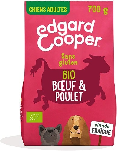Pienso para perros Edgard Cooper biológico sin gluten