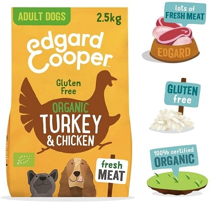Alimento seco para perros Edgard Cooper Gluten Free Organic