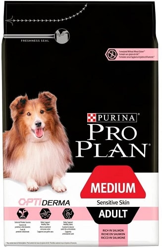 Alimento seco para perros Purina Pro Plan OptiDerma Medium Adult
