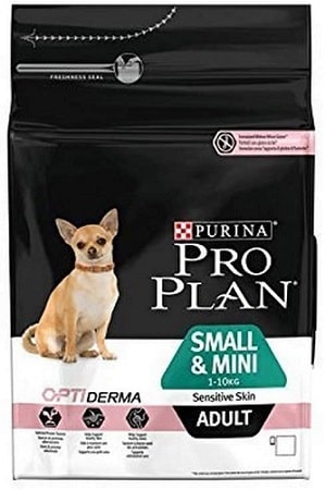 Pienso para perros Purina Pro Plan OptiDerma Small Mini Sensitive Skin Adult