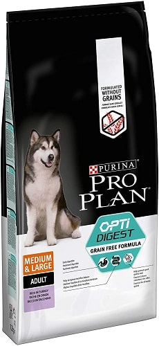 Pienso para perros Purina Pro Plan Opti Digest Medium Large Adult