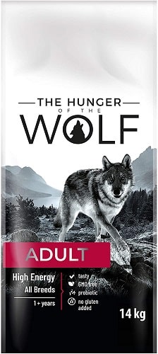Alimento seco para perros The Hunger Of The Wolf Adult Alta energía