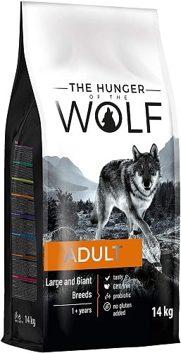 Pienso para perros The Hunger Of The Wolf Adult Razas Grandes y Gigantes