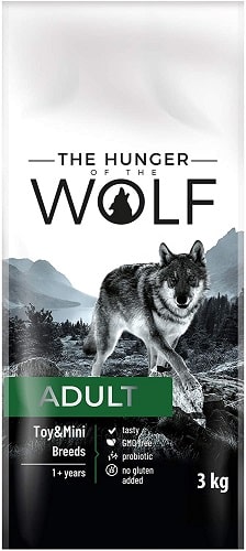 Alimento seco para perros The Hunger Of The Wolf Adult Toy Mini
