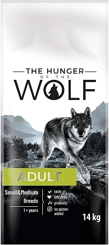 Alimento seco para perros The Hunger Of The Wolf Adult razas pequeñas y medianas