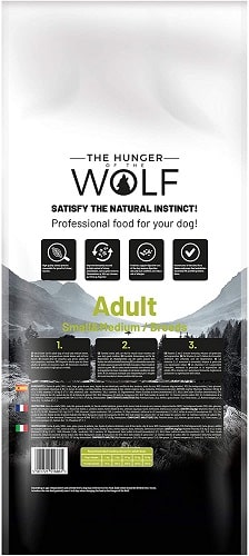 Comida seca para perros The Hunger Of The Wolf Adult razas pequeñas y medianas