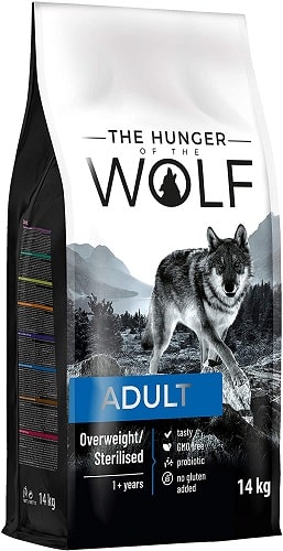 Pienso para perros The Hunger Of The Wolf Adult Overweight Sterilised