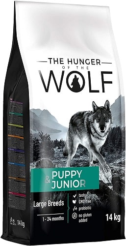 Pienso para perros The Hunger Of The Wolf Puppy Junior aves de corral